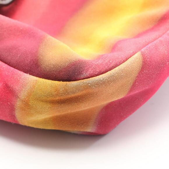 Chanel Coco Mark Shoulder Bag, Suede Leather, Women's, Brown Multicolor, A90809 - Picture 6 of 10